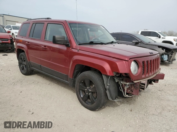 2015 Jeep Patriot Altitude Edition with VIN 1C4NJPBA7FD211277, listed as a Copart auction lot 52526755 with 97,512 mi miles and Salvage Title. Bid and sale history available at carsss.com. Image 4.