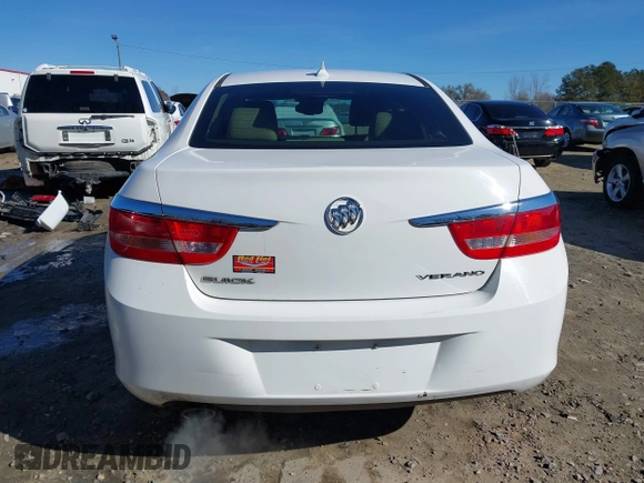 2012 Buick Verano with VIN 1G4PP5SK2C4156877, listed as a IAAI auction lot 41324221 with 122,191 mi miles. Bid and sale history available at carsss.com. Image 16.