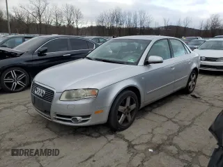 2005 Audi A4 2.0T with VIN WAUDF68E85A439819, listed as a Copart auction lot 81468104 with 87,787 mi miles and Salvage Title. Bid and sale history available at carsss.com. Image 1.