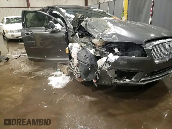 2017 Lincoln MKZ Select с VIN 3LN6L5DC1HR614453, выставлен на аукционе Copart как лот 85330524 с пробегом Не указан миль и Списание • Salvage title. История ставок и продаж доступна на DreamBid. Изображение 14.