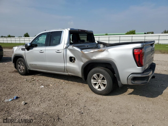 2020 GMC Sierra 1500 SLE with VIN 1GTR8BEK5LZ293352, listed as a Copart auction lot 62691744 with 105,335 mi miles and Non Repairable. Bid and sale history available at carsss.com. Image 2.