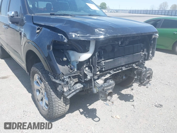 2021 Ford F-150 XL with VIN 1FTFW1ED7MFA77770, listed as a IAAI auction lot 41882929 with 76,099 mi miles and . Bid and sale history available at DreamBid. Image 6.