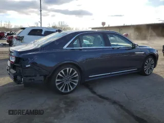 2019 Lincoln Continental Reserve with VIN 1LN6L9NC0K5607462, listed as a Copart auction lot 44191765 with 78,593 mi miles and Salvage Title. Bid and sale history available at DreamBid. Image 3.