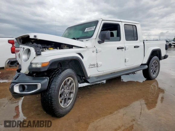 2020 Jeep Gladiator Overland с VIN 1C6HJTFG8LL180005, выставлен на аукционе Copart как лот 53388625 с пробегом Не указан миль и Списание • Salvage title. История ставок и продаж доступна на DreamBid. Изображение 1.