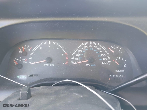 1999 Dodge Ram 1500 with VIN 3B7HC13Y2XM560384, listed as a IAAI auction lot 41095150 with 160,398 mi miles. Bid and sale history available at carsss.com. Image 7.