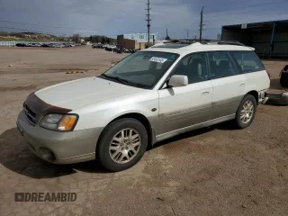 2002 Subaru Legacy Outback L.L. Bean with VIN 4S3BH806827647129, listed as a Copart auction lot 52452145 with 84,846 mi miles and Salvage title. Bid and sale history available at DreamBid. Image 1.