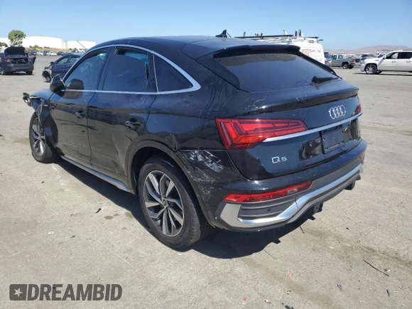 2023 Audi Q5 Sportback S line Premium с VIN WA14AAFY0P2090325, выставлен на аукционе Copart как лот 61497243 с пробегом 6 914 миль миль и . История ставок и продаж доступна на DreamBid. Изображение 2.
