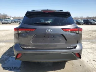 2020 Toyota Highlander XLE with VIN 5TDGZRBH1LS051035, listed as a Copart auction lot 48138015 with 49,753 mi miles and Salvage Title. Bid and sale history available at carsss.com. Image 6.