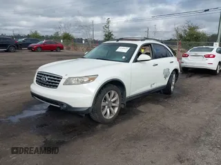 2006 Infiniti FX with VIN JNRAS08U76X103986, listed as a IAAI auction lot 41568439 with 232,135 mi miles. Bid and sale history available at carsss.com. Image 17.