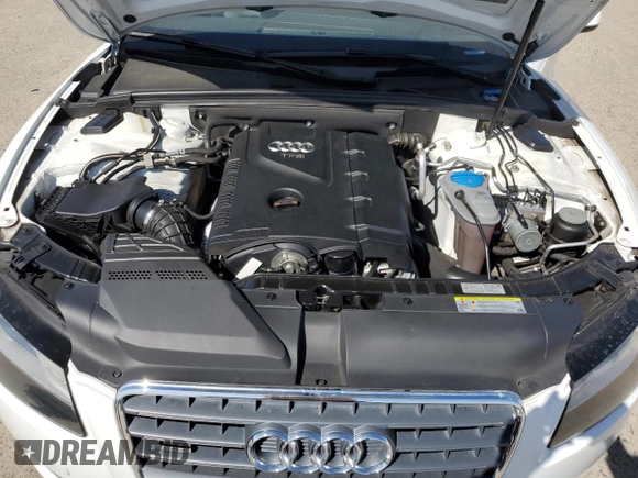 2012 Audi A5 2.0T Premium Plus with VIN WAULFAFRXCA013809, listed as a Copart auction lot 50455945 with 80,708 mi miles and Salvage Title. Bid and sale history available at carsss.com. Image 11.