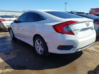 2020 Honda Civic Sedan LX with VIN 19XFC2F63LE019596, listed as a IAAI auction lot 41770281 with 92,370 mi miles. Bid and sale history available at carsss.com. Image 3.