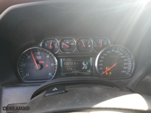 2015 Chevrolet Silverado 1500 High Country with VIN 3GCUKTEC3FG165738, listed as a Copart auction lot 45347875 with 279,954 mi miles and Salvage Title. Bid and sale history available at carsss.com. Image 9.