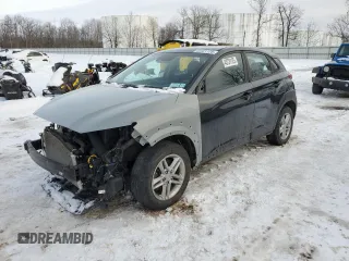 2022 Hyundai Kona SE with VIN KM8K2CAB9NU768527, listed as a Copart auction lot 43721125 with 76,231 mi miles and Salvage Title. Bid and sale history available at carsss.com. Image 1.