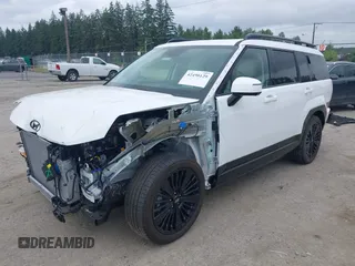 2025 Hyundai Santa Fe Calligraphy with VIN 5NMP5DG12SH017276, listed as a IAAI auction lot 42490129 with 2,089 mi miles and . Bid and sale history available at DreamBid. Image 2.