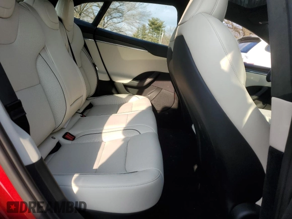 2023 Tesla Model S Plaid с VIN 5YJSA1E60PF528755, выставлен на аукционе Copart как лот 43385815 с пробегом 17 406 миль миль и Списание • Salvage title. История ставок и продаж доступна на DreamBid. Изображение 10.