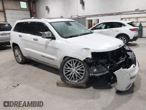 2018 Jeep Grand Cherokee Summit with VIN 1C4RJFJG7JC241007, listed as a IAAI auction lot 42336629 with 83,905 mi miles and . Bid and sale history available at DreamBid. Image 1.