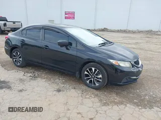 2015 Honda Civic EX with VIN 19XFB2F80FE112259, listed as a IAAI auction lot 42132508 with 213,334 mi miles and . Bid and sale history available at DreamBid. Image 1.