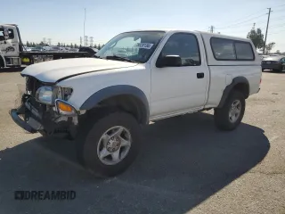 2001 Toyota Tacoma PreRunner with VIN 5TENM92N41Z850870, listed as a Copart auction lot 78928134 with 295,383 mi miles and Salvage title. Bid and sale history available at DreamBid. Image 1.