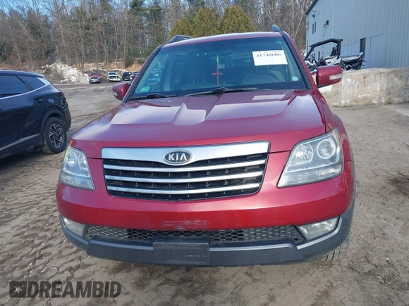 2009 Kia Borrego LX with VIN KNDJH741495032040, listed as a IAAI auction lot 41740606 with 305,209 mi miles. Bid and sale history available at carsss.com. Image 12.