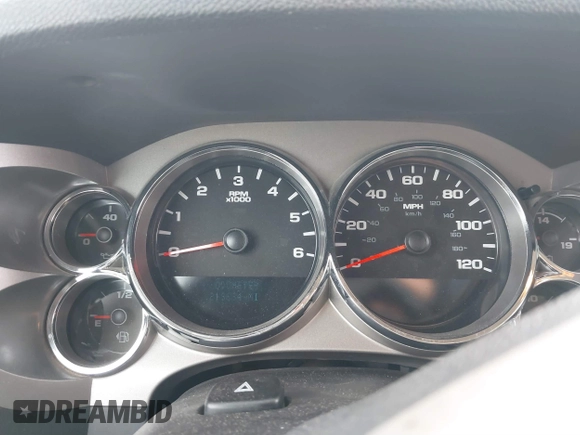 2013 Chevrolet Silverado 1500 LT with VIN 3GCPCSE02DG314650, listed as a IAAI auction lot 41266228 with 213,634 mi miles and . Bid and sale history available at DreamBid. Image 7.