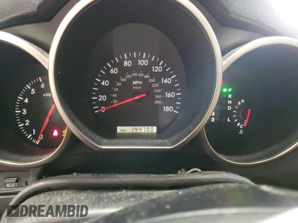2003 Lexus SC 430 with VIN JTHFN48Y530035763, listed as a Copart auction lot 45680075 with 144,790 mi miles and Salvage Title. Bid and sale history available at DreamBid. Image 9.