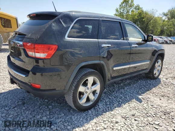 2011 Jeep Grand Cherokee Overland with VIN 1J4RR6GG7BC621024, listed as a Copart auction lot 64103204 with 79,935 mi miles and Salvage title. Bid and sale history available at DreamBid. Image 3.