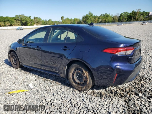 2021 Toyota Corolla LE with VIN JTDEPMAE9MJ137666, listed as a Copart auction lot 49312235 with 62,740 mi miles and Non Repairable. Bid and sale history available at carsss.com. Image 2.