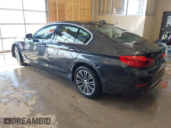 2018 BMW 5 Series 530i xDrive with VIN WBAJA7C55JWA73459, listed as a IAAI auction lot 41634921 with 64,759 mi miles and . Bid and sale history available at DreamBid. Image 3.