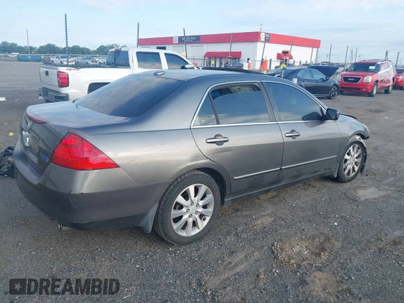 2006 Honda Accord EX-L z VIN 1HGCM66526A029091, wystawiony jako IAAI lot #42349831 z przebiegiem 208 951 mil mil oraz . Historia ofert i sprzedaży dostępna na DreamBid. Obrazek 4.