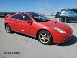 2001 Toyota Celica GTS with VIN JTDDY32T910051985, listed as a Copart auction lot 77698054 with 158,140 mi miles and Salvage Title. Bid and sale history available at carsss.com. Image 4.