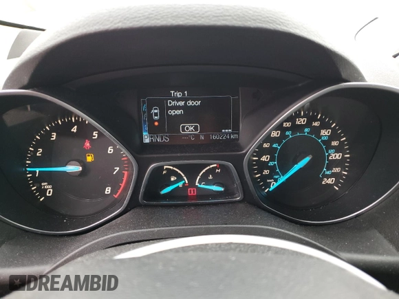 2013 Ford Escape SE with VIN 1FMCU0G96DUA22858, listed as a Copart auction lot 47043125 with 160,224 mi miles and Clean Title. Bid and sale history available at DreamBid. Image 9.