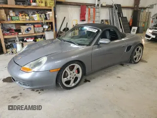 2001 Porsche Boxster S z VIN WP0CB29891U662620, wystawiony jako Copart lot #61014515 z przebiegiem 156 616 mil mil oraz Czysty tytuł • Clean title. Historia ofert i sprzedaży dostępna na DreamBid. Obrazek 1.
