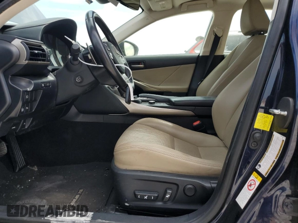 2018 Lexus IS with VIN JTHBA1D25J5068238, listed as a Copart auction lot 53168725 with 140,151 mi miles and Salvage Title. Bid and sale history available at carsss.com. Image 7.
