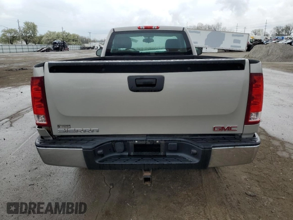 2009 GMC Sierra 1500 Work Truck z VIN 1GTEC14X89Z229254, wystawiony jako Copart lot #54683035 z przebiegiem 121 360 mil mil oraz Szkoda całkowita • Salvage title. Historia ofert i sprzedaży dostępna na DreamBid. Obrazek 6.