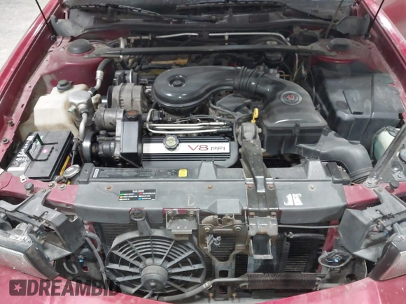 1995 Cadillac DeVille z VIN 1G6KD52B0SU247994, wystawiony jako IAAI lot #42310309 z przebiegiem 137 455 mil mil oraz . Historia ofert i sprzedaży dostępna na DreamBid. Obrazek 10.