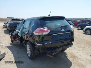 2015 Nissan Rogue SV with VIN KNMAT2MV0FP587846, listed as a IAAI auction lot 42020803 with Not Provided miles and . Bid and sale history available at carsss.com. Image 3.