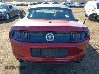 2014 Ford Mustang V6 with VIN 1ZVBP8EMXE5228061, listed as a IAAI auction lot 41603552 with 118,011 mi miles. Bid and sale history available at carsss.com. Image 16.