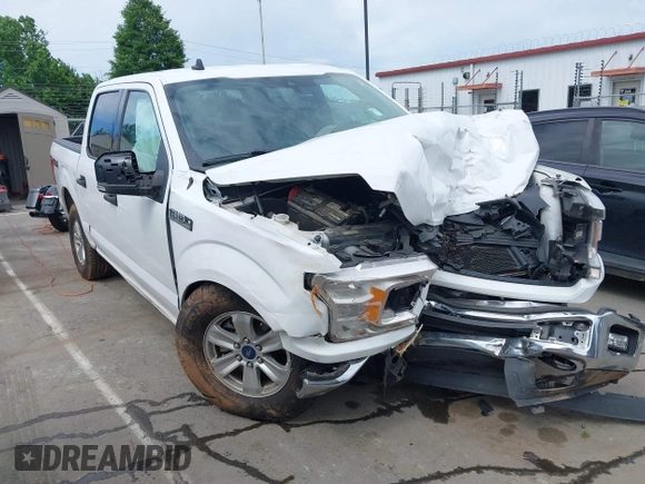 2019 Ford F-150 XL with VIN 1FTEW1E53KFD17091, listed as a IAAI auction lot 42320554 with 166,961 mi miles and . Bid and sale history available at DreamBid. Image 13.