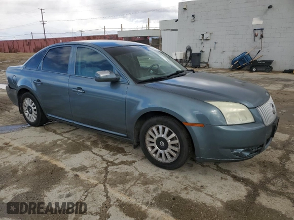 2009 Mercury Sable with VIN 1MEHM40W19G633435, listed as a Copart auction lot 49274275 with 172,223 mi miles and Salvage title. Bid and sale history available at DreamBid. Image 4.