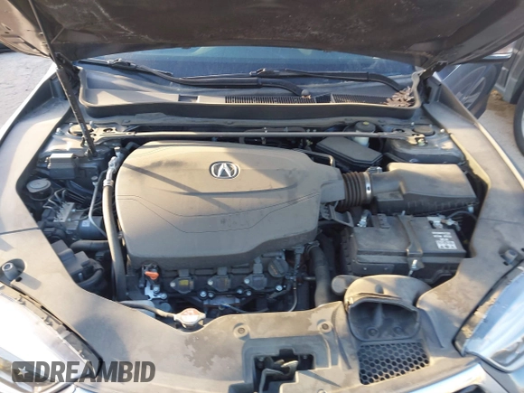 2018 Acura TLX with VIN 19UUB2F34JA008883, listed as a IAAI auction lot 41386586 with 57,928 mi miles. Bid and sale history available at carsss.com. Image 10.