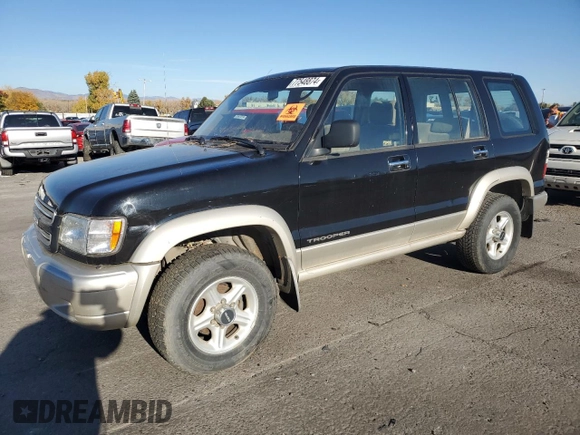 2001 Isuzu Trooper S z VIN JACDJ58X217J01836, wystawiony jako Copart lot #77548874 z przebiegiem Nie podano mil oraz Tytuł czysty. Historia ofert i sprzedaży dostępna na DreamBid. Obrazek 1.