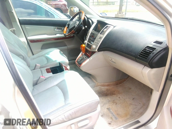 2005 Lexus RX 330 with VIN JTJGA31U350047803, listed as a IAAI auction lot 42756123 with 191,751 mi miles and . Bid and sale history available at DreamBid. Image 5.