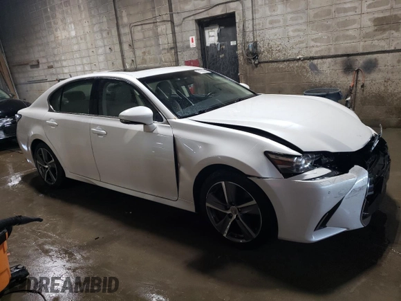 2016 Lexus GS 350 with VIN JTHCZ1BL4GA004135, listed as a Copart auction lot 71050204 with 95,648 mi miles and Salvage Title. Bid and sale history available at carsss.com. Image 4.