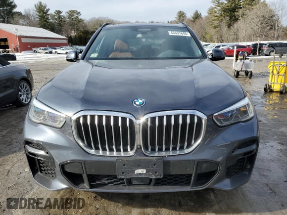 2022 BMW X5 xDrive45e with VIN 5UXTA6C0XN9M02912, listed as a Copart auction lot 45491845 with 14,586 mi miles and Salvage Title. Bid and sale history available at DreamBid. Image 5.