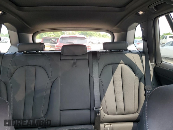 2021 BMW X5 xDrive40i with VIN 5UXCR6C07M9H68711, listed as a Copart auction lot 58984535 with 35,826 mi miles and Salvage title. Bid and sale history available at DreamBid. Image 10.