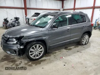 2013 Volkswagen Tiguan SE z VIN WVGBV3AX4DW055332, wystawiony jako Copart lot #42297805 z przebiegiem 109 606 mil mil oraz Szkoda całkowita • Salvage title. Historia ofert i sprzedaży dostępna na DreamBid. Obrazek 1.