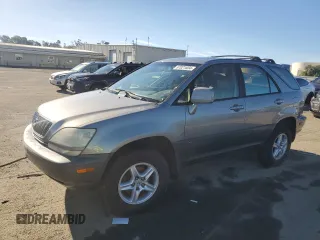 2001 Lexus RX 300 with VIN JTJGF10U910100120, listed as a Copart auction lot 87021804 with 236,824 mi miles and Clean Title. Bid and sale history available at carsss.com. Image 1.