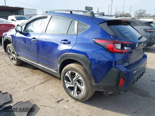 2024 Subaru Crosstrek Premium with VIN JF2GUADC1R8270383, listed as a IAAI auction lot 41578228 with 33,209 mi miles. Bid and sale history available at carsss.com. Image 3.