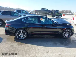2022 Genesis G70 2.0T with VIN KMTG34TA0NU098580, listed as a IAAI auction lot 41763511 with 87,816 mi miles. Bid and sale history available at carsss.com. Image 13.