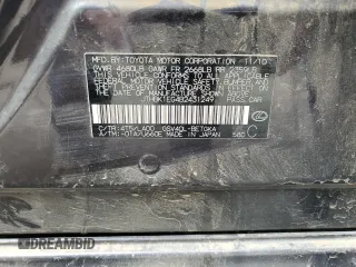 2011 Lexus ES 330 with VIN JTHBK1EG4B2431249, listed as a Copart auction lot 53578855 with 126,565 mi miles and Salvage Title. Bid and sale history available at DreamBid. Image 12.